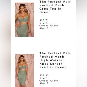 New oh polly two piece set